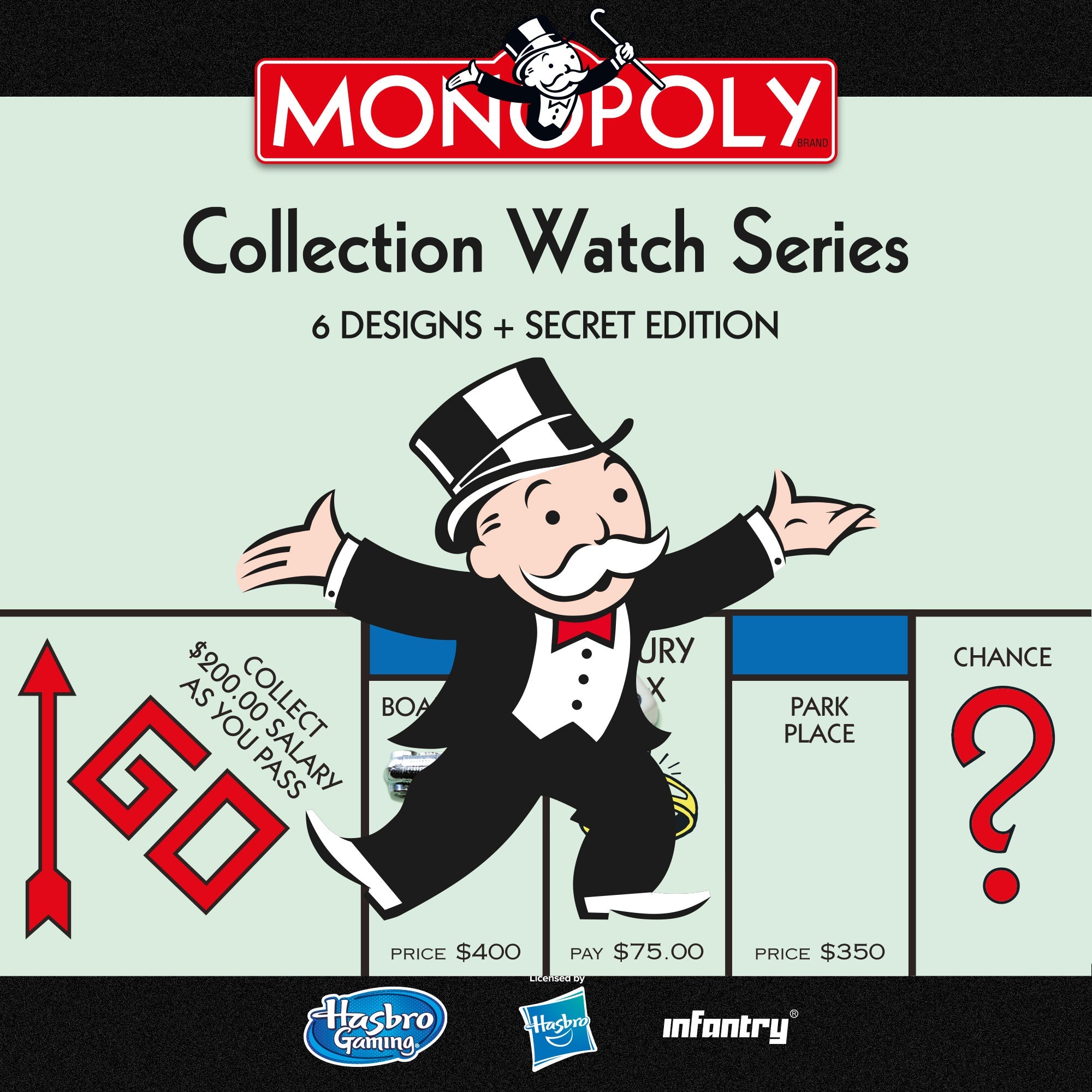 Monopoly Watch Collection — Timeless Fun, Limited Edition