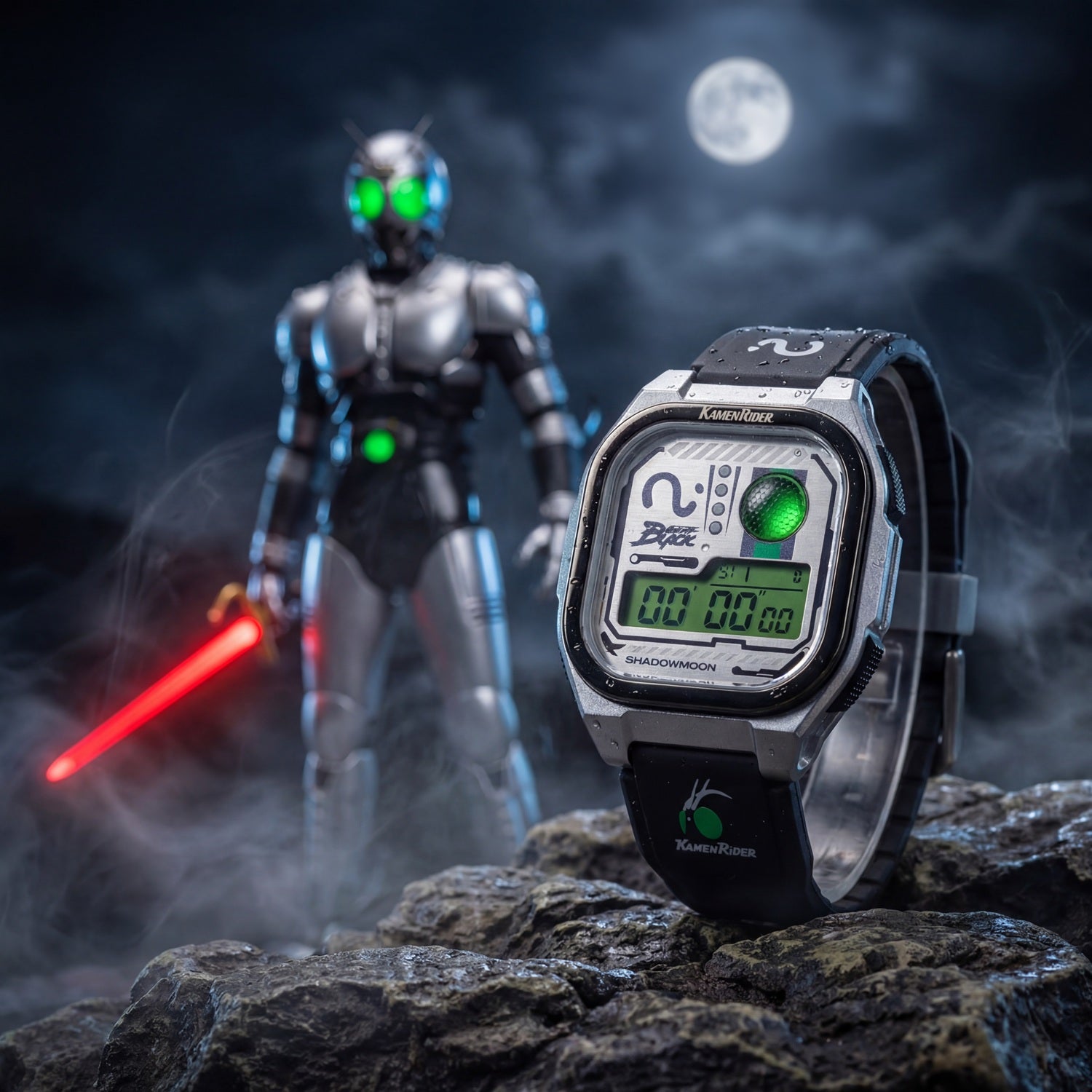 Infantry x kamen rider digital watch shadowmoon INP-KR-SP1-SET-C