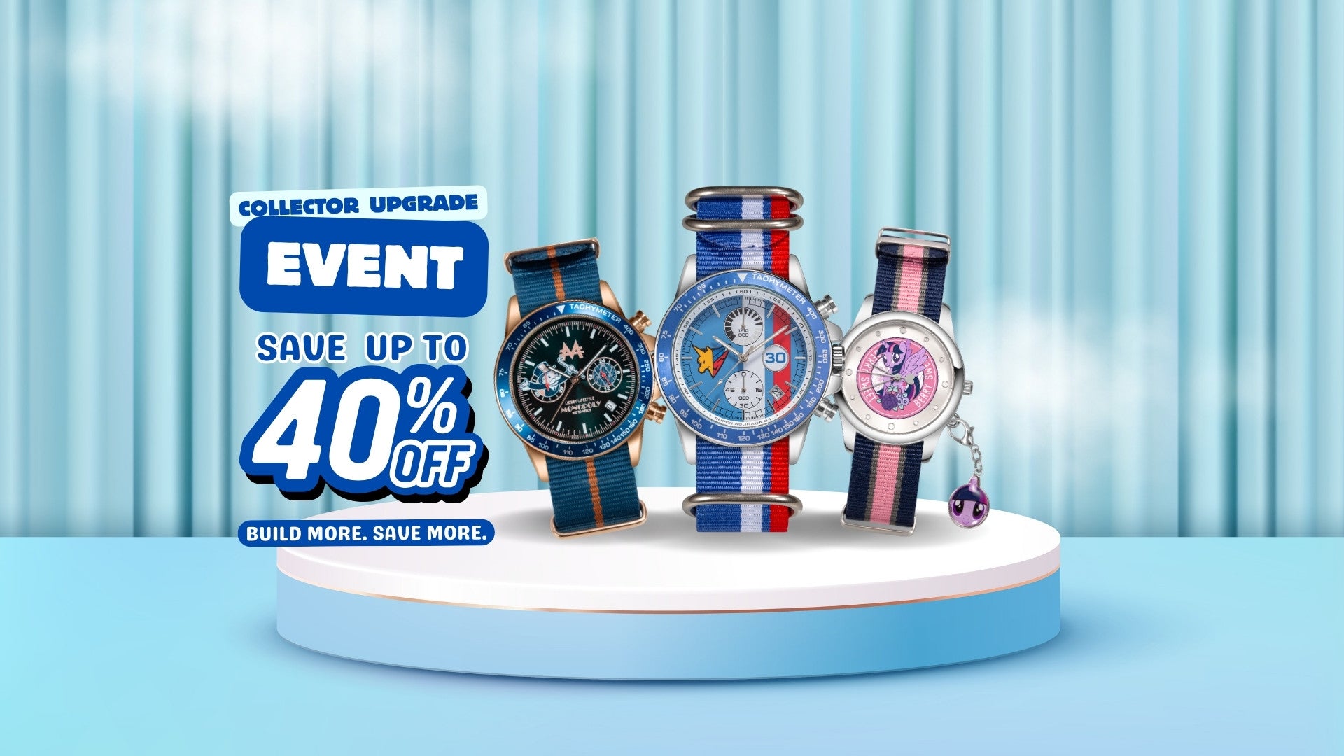 ToykeiToys Collector Upgrade Event – Save Up to 40% banner