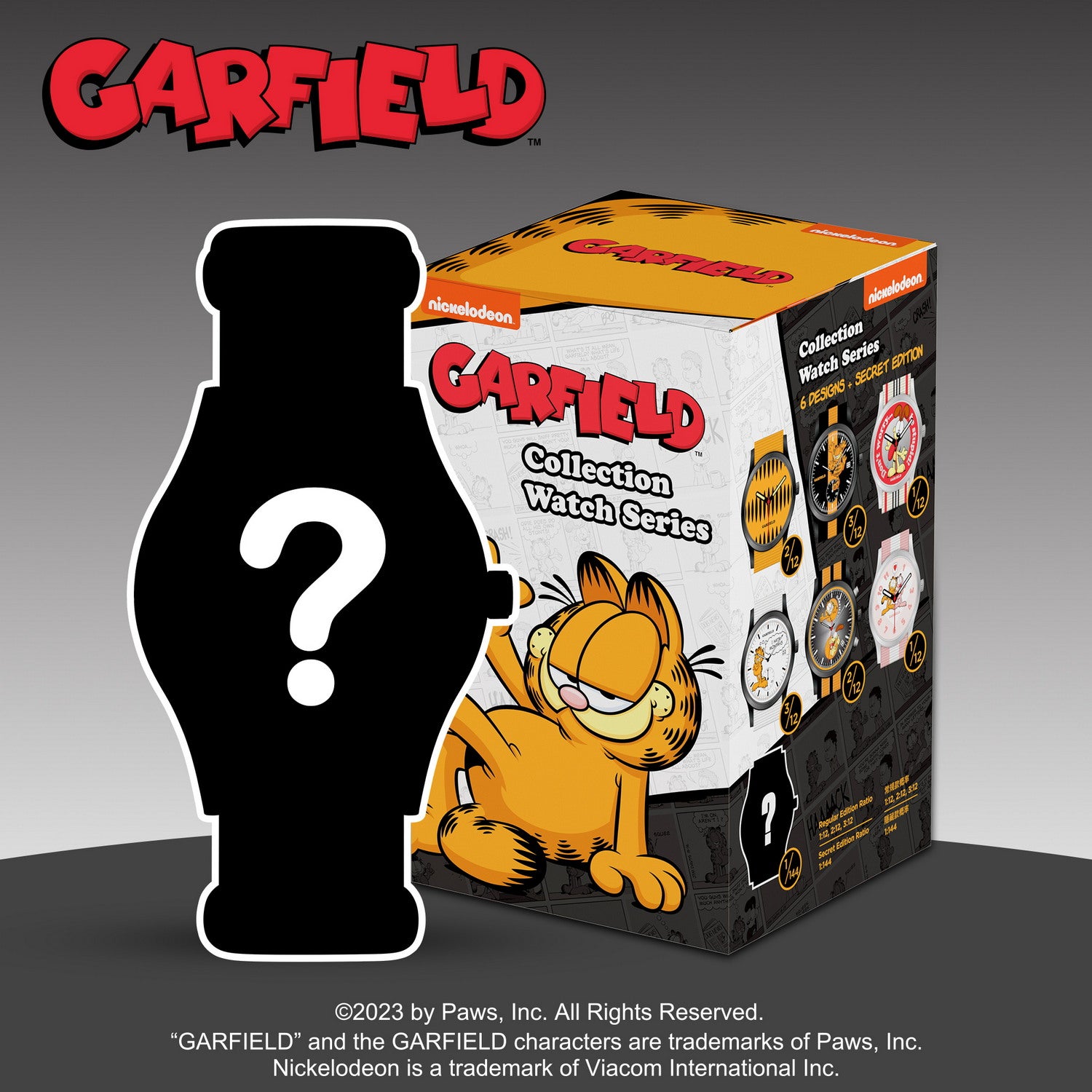 garfield watch blind box INP-GF-01