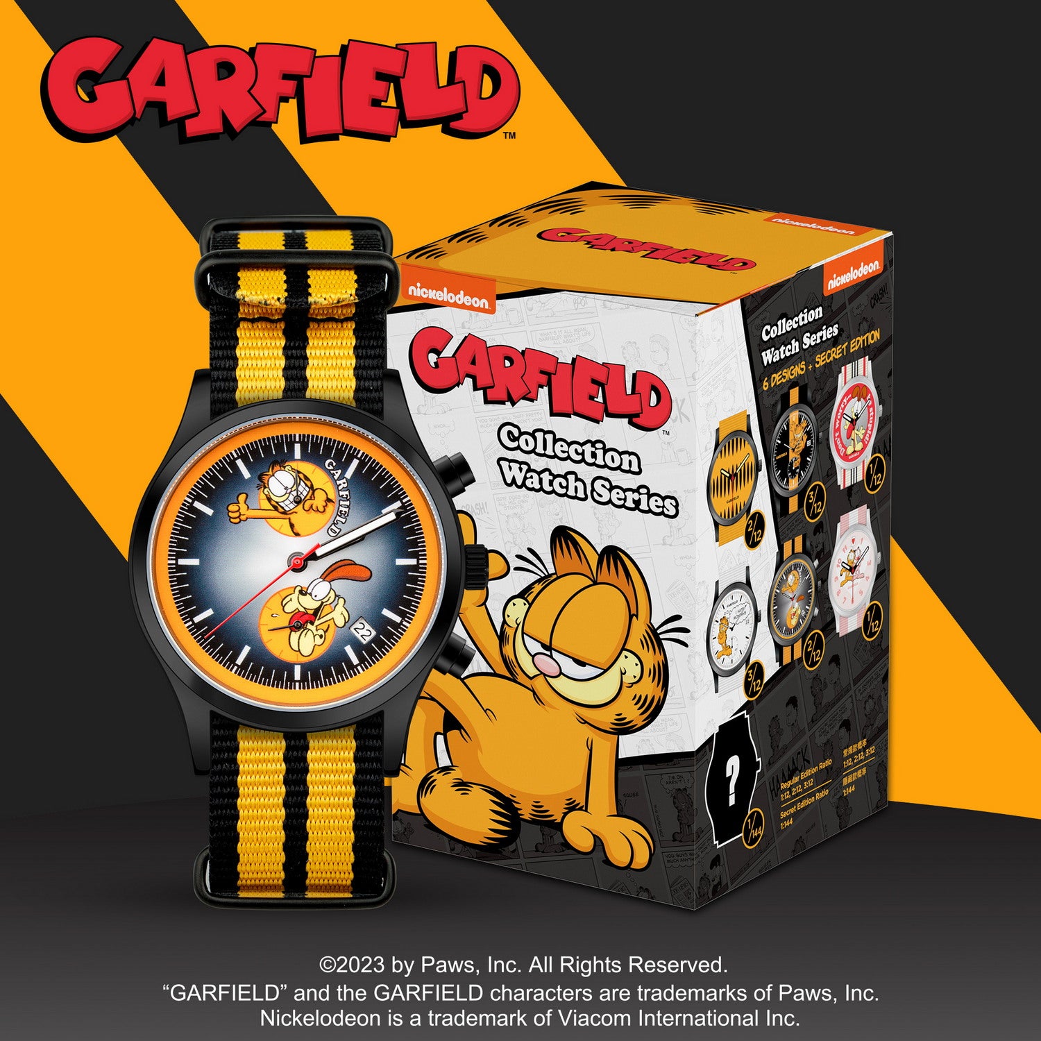 garfield watch blind box INP-GF-02