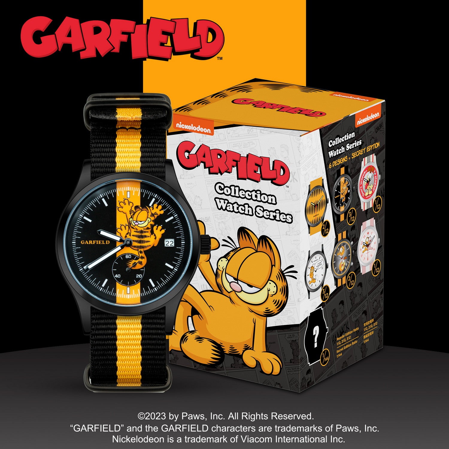 garfield watch blind box INP-GF-04