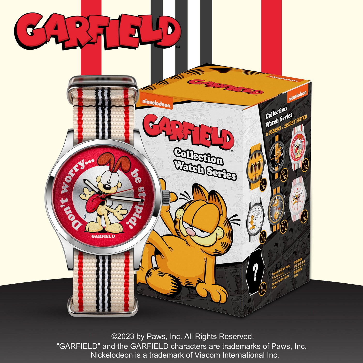 garfield watch blind box INP-GF-07