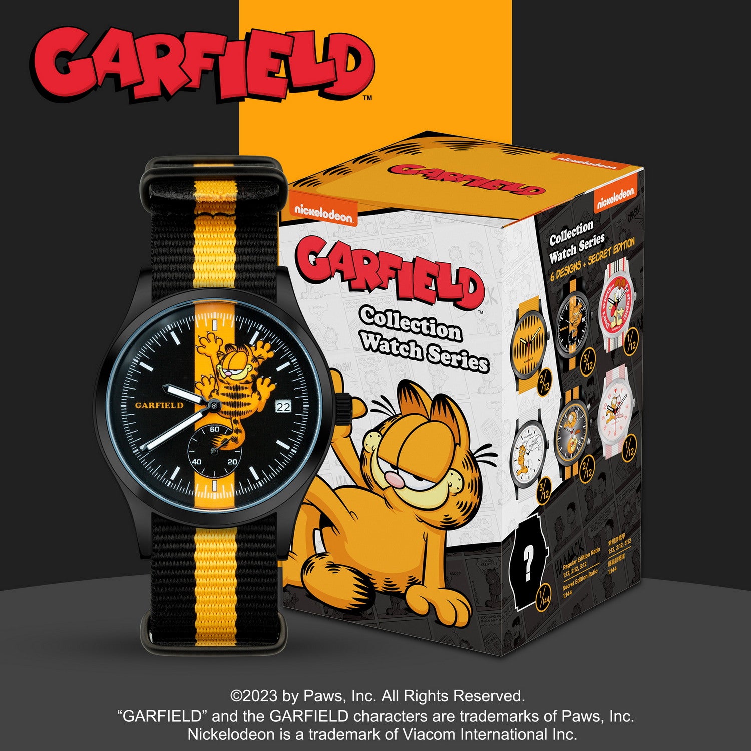 garfield watch blind box INP-GF-08