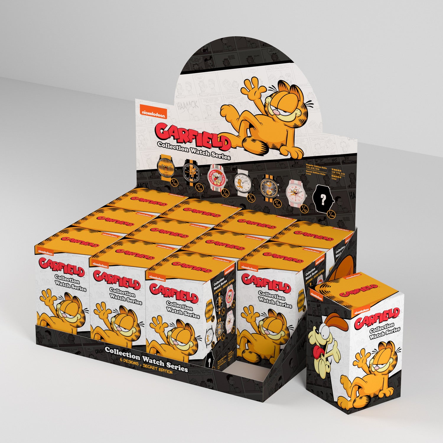 garfield watch blind box INP-GF-SET