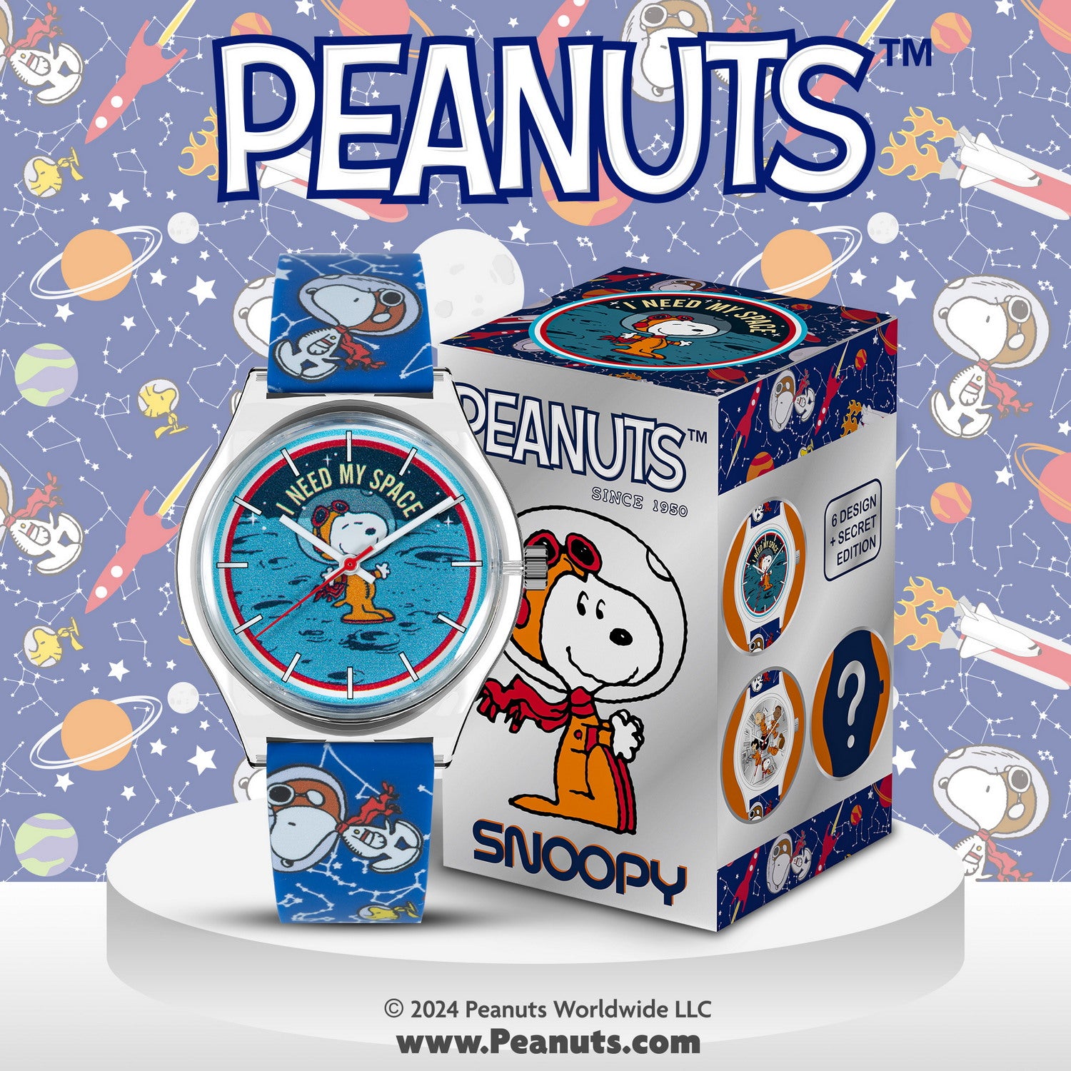 infantry peanuts snoopy blind box watch INP-SP-LTE-02