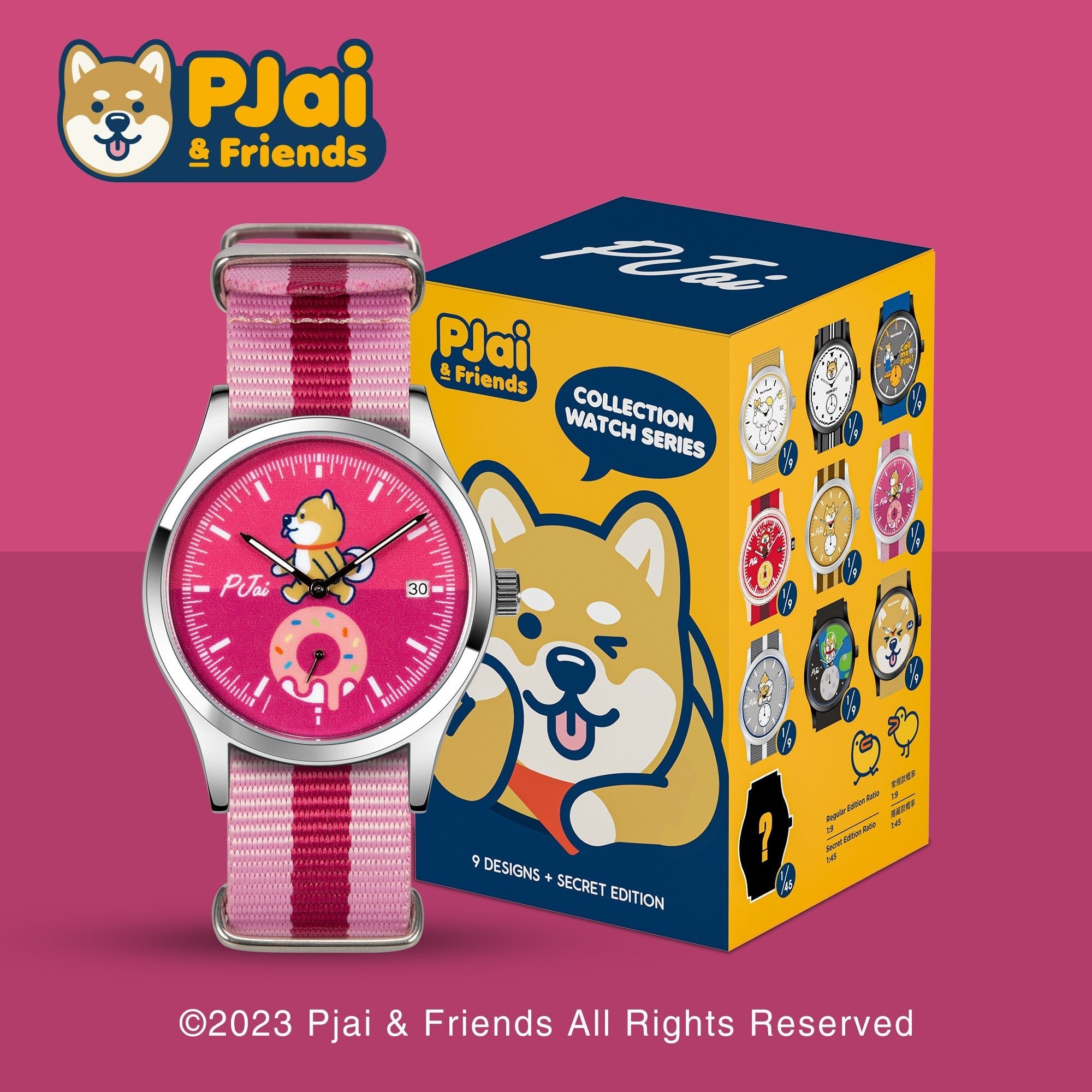 infantry pjai blind box watch INP-PJ-01