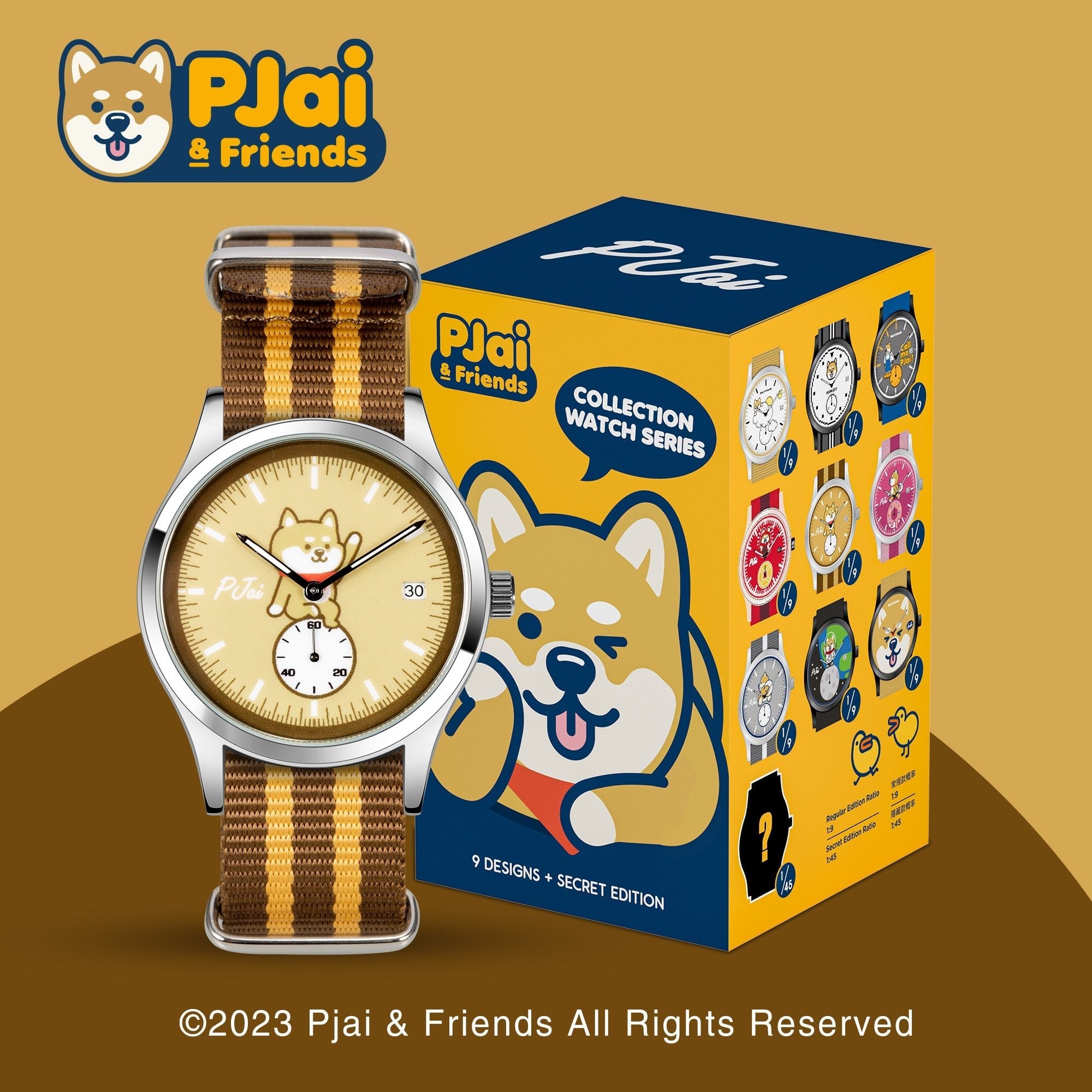 infantry pjai blind box watch INP-PJ-02