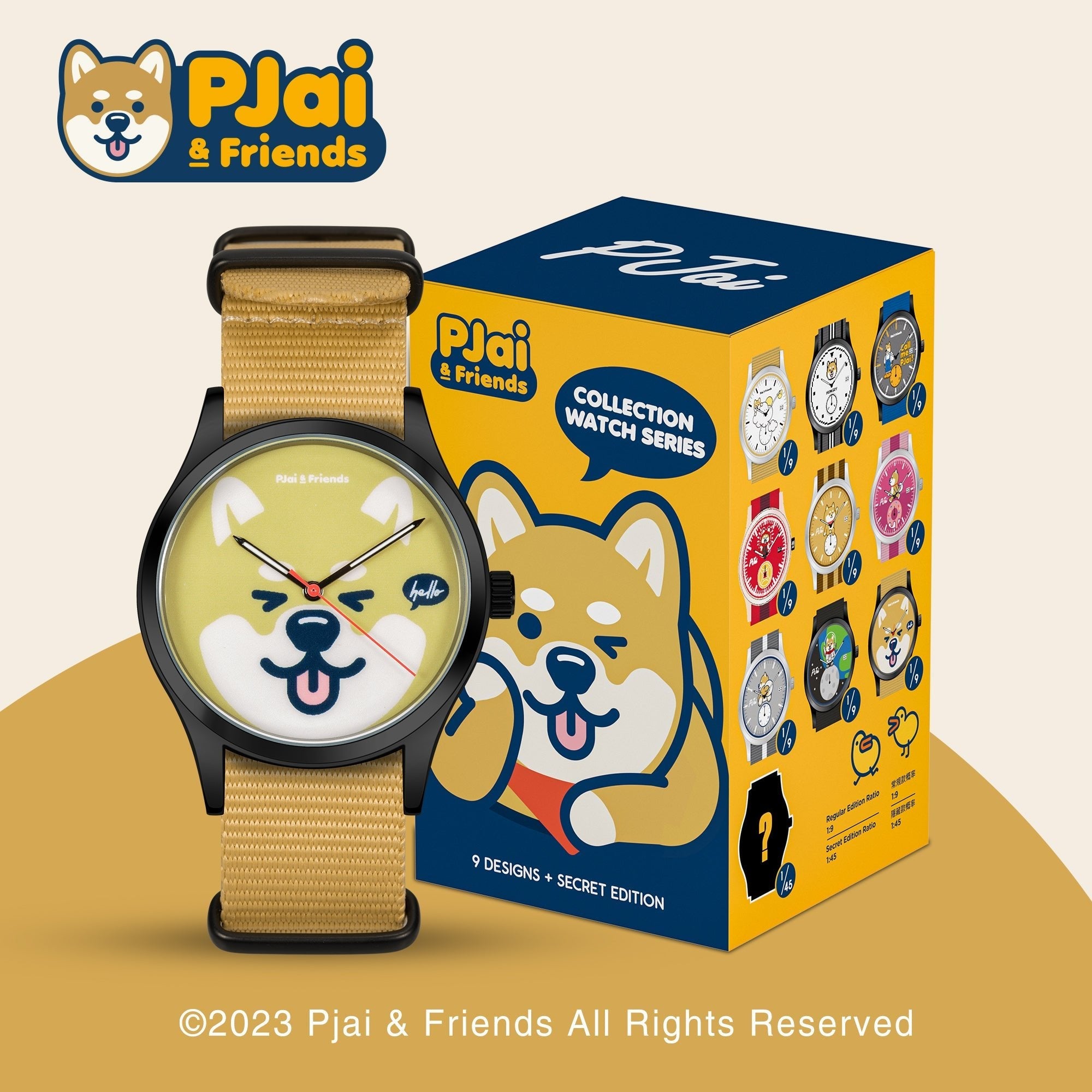 infantry pjai blind box watch INP-PJ-04