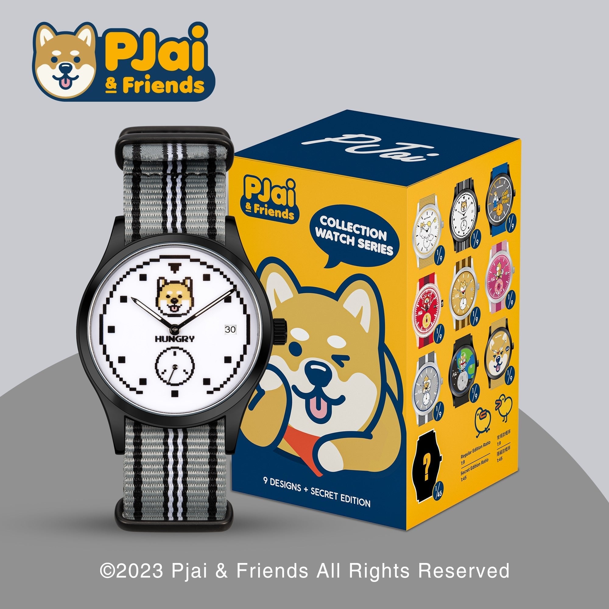 infantry pjai blind box watch INP-PJ-08