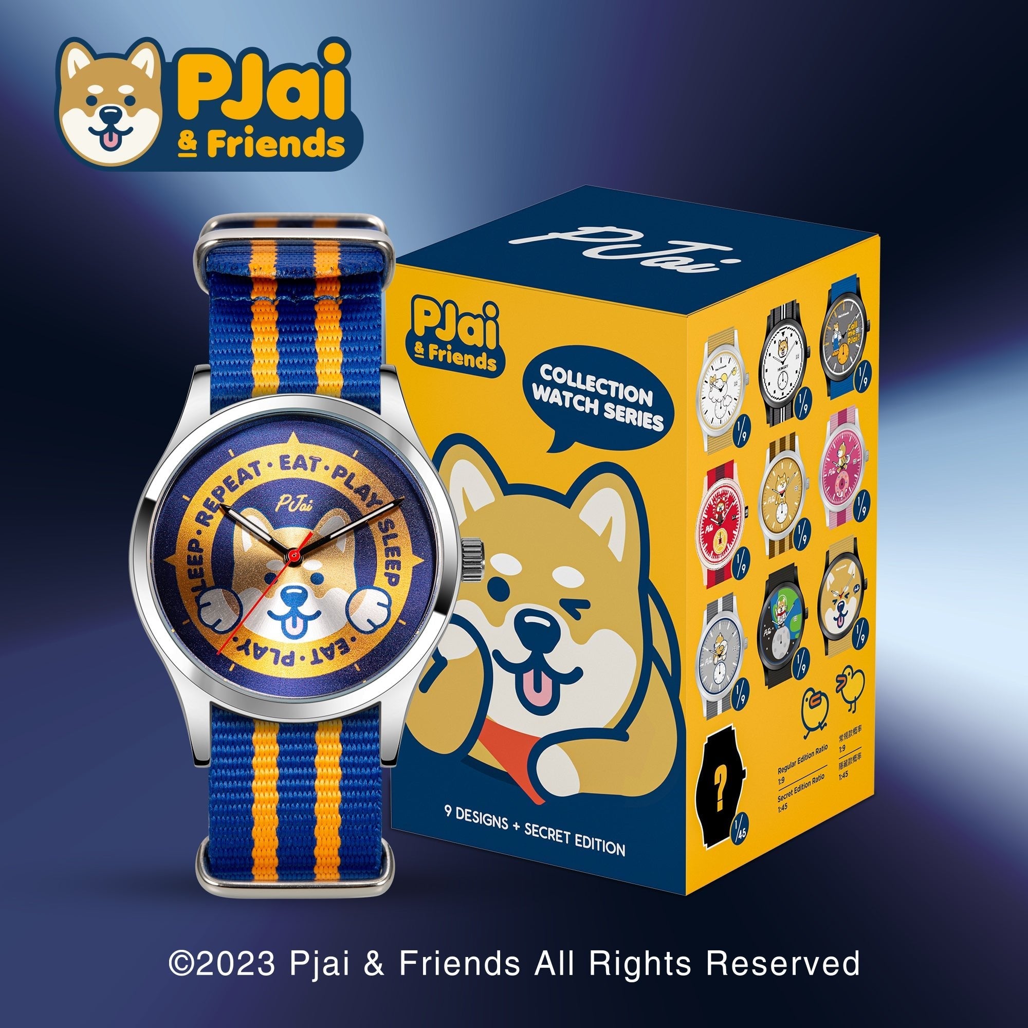 infantry pjai blind box watch INP-PJ-10