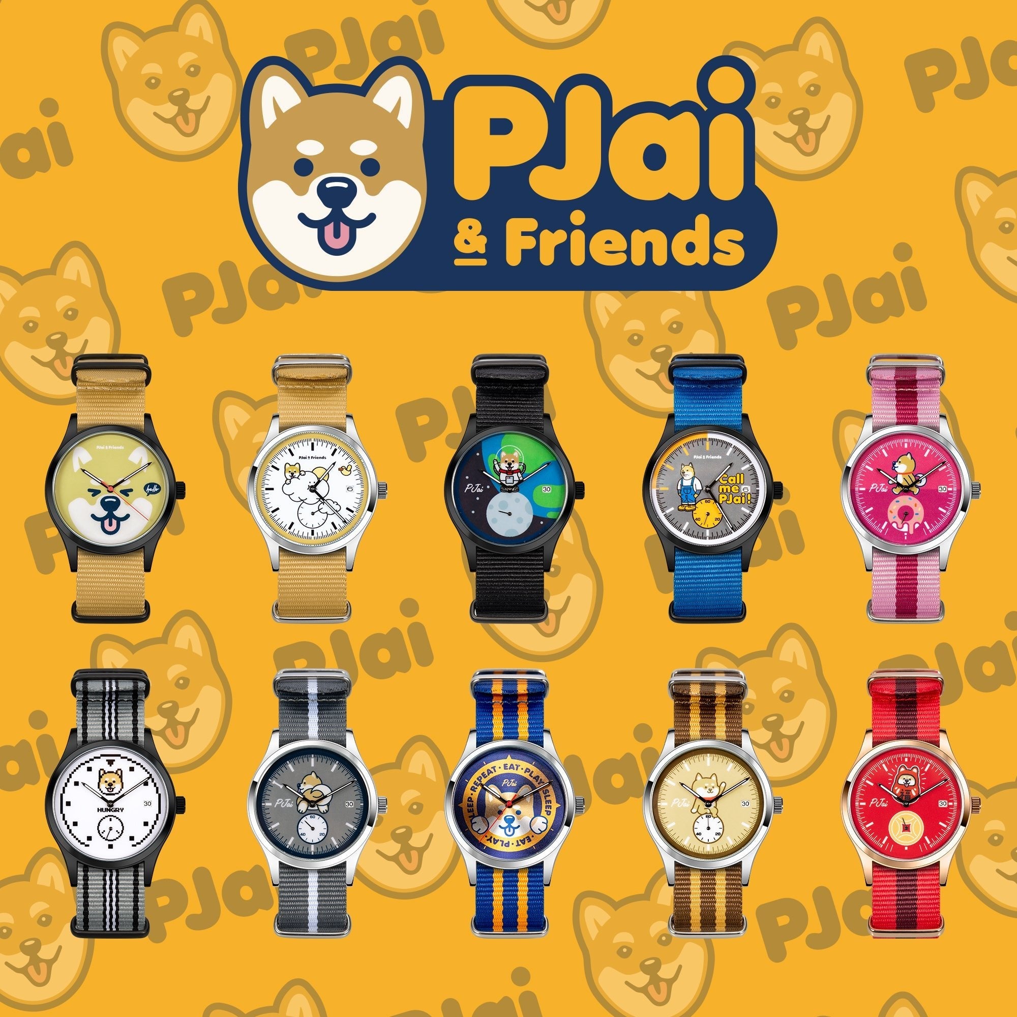 infantry pjai blind box watch INP-PJ-SET