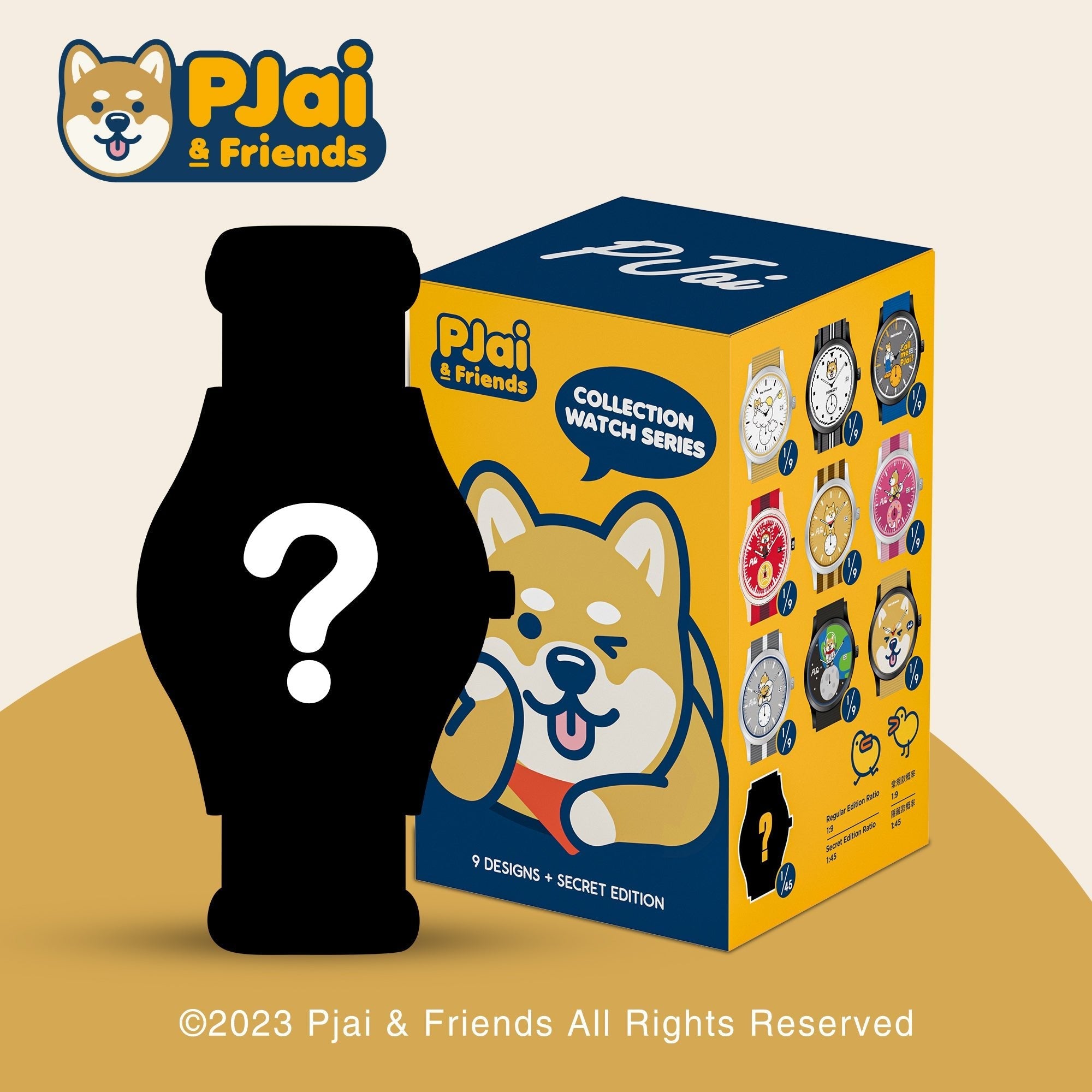 infantry pjai blind box watch INP-PJ