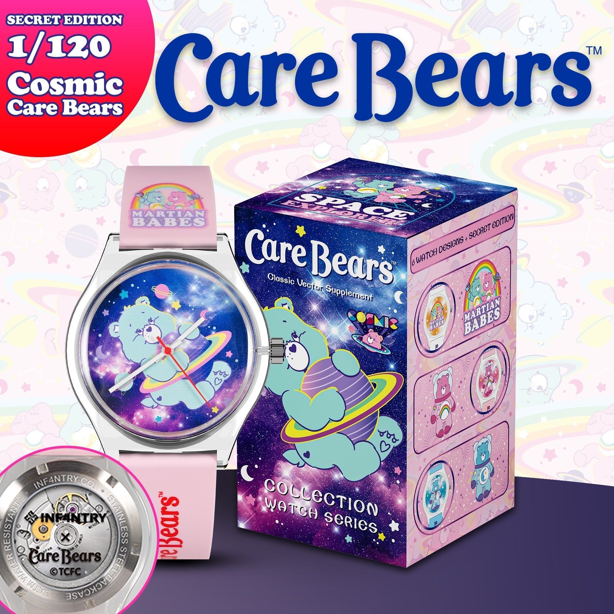 infantry x care bears blind box watch INP-CB-LTE-07