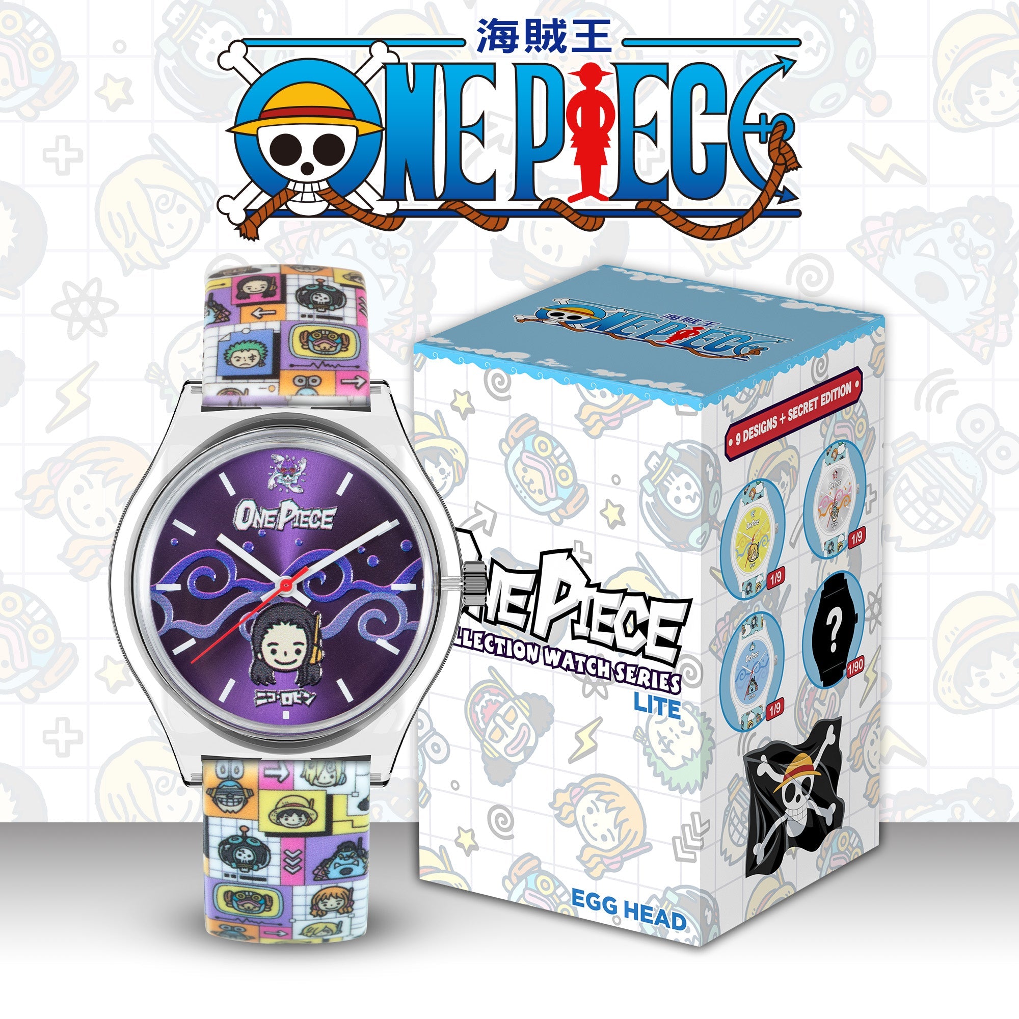 infantry x one piece watch Nico Robin INP-OP-LTE-07