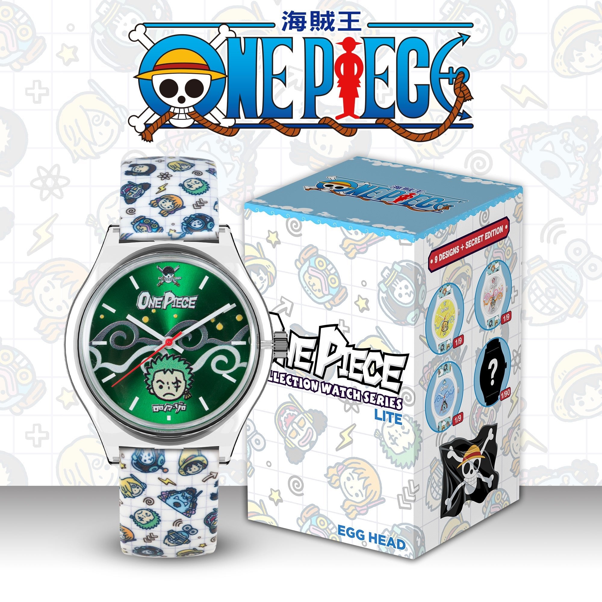 infantry x one piece watch Roronoa Zoro INP-OP-LTE-02