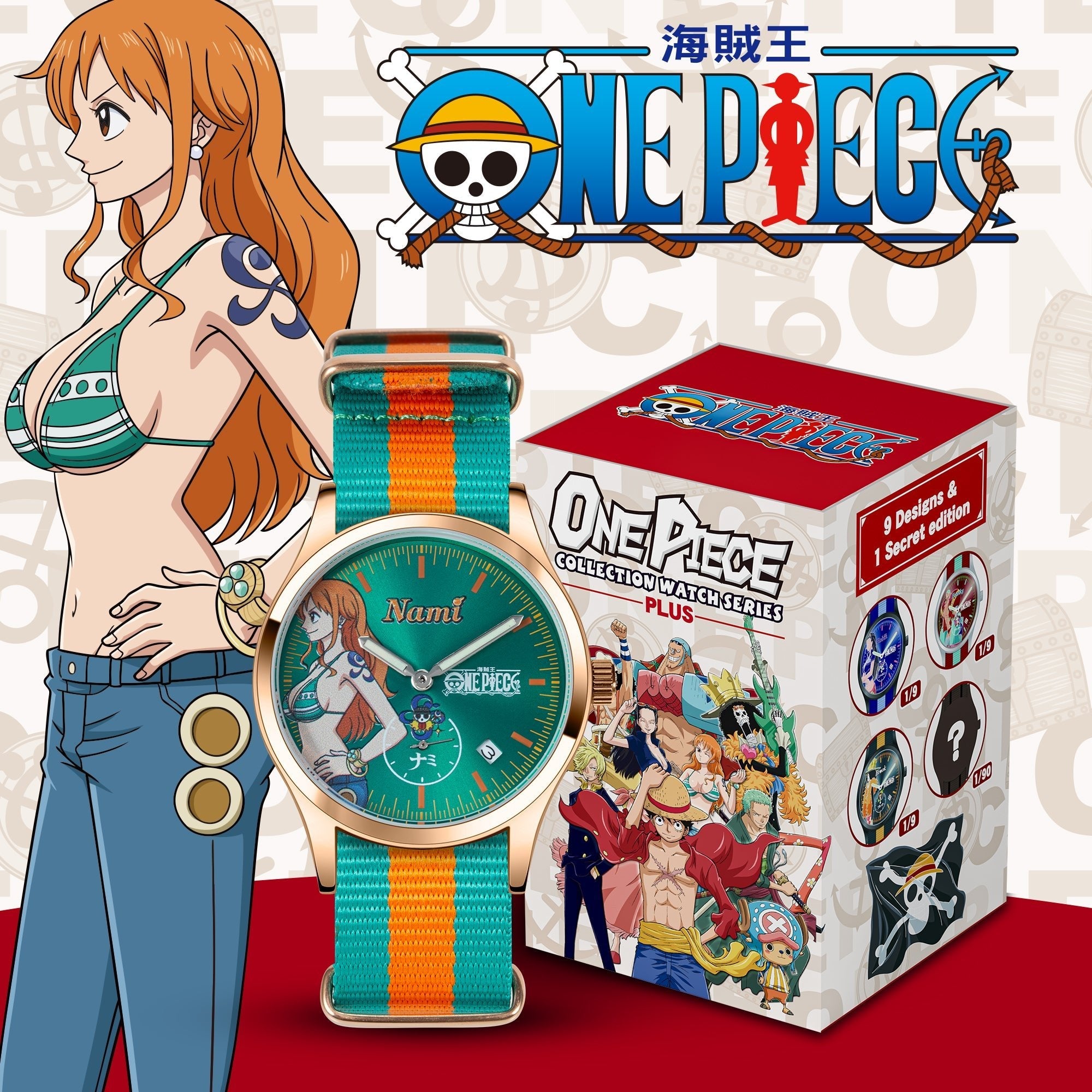 infantry x one piece watch nami INP-OP-PLUS-02