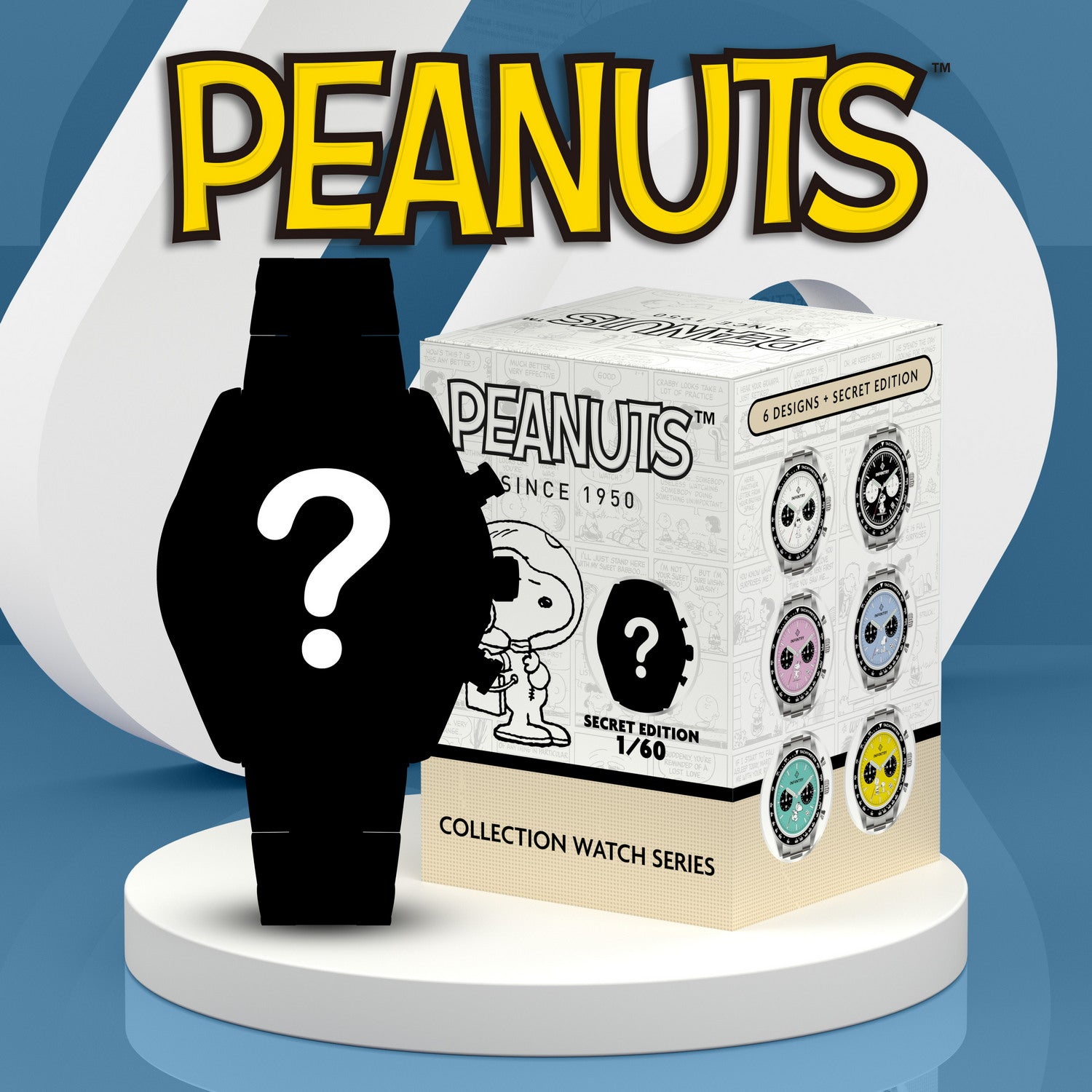 infantry x peanuts blind box watch stainless steel strap INP-SP5-PRM-07
