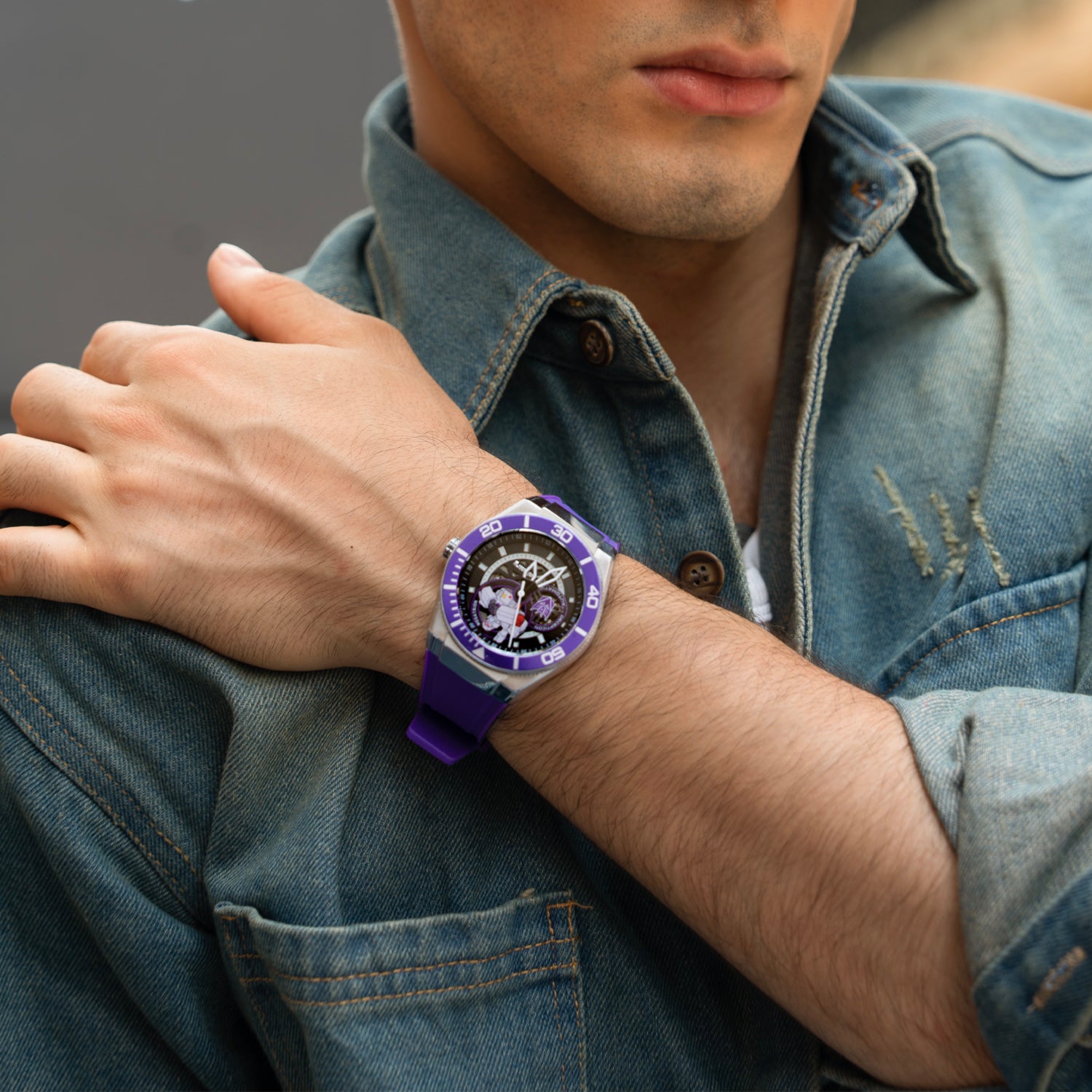 infantry x transformers modular mechanical watch  MOD44-TF-MEGATRON-02