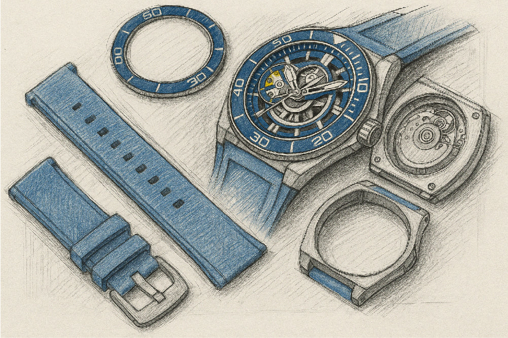 Transformers 40th Anniversary Watch: 43mm Modular Mechanical|TokeiToys