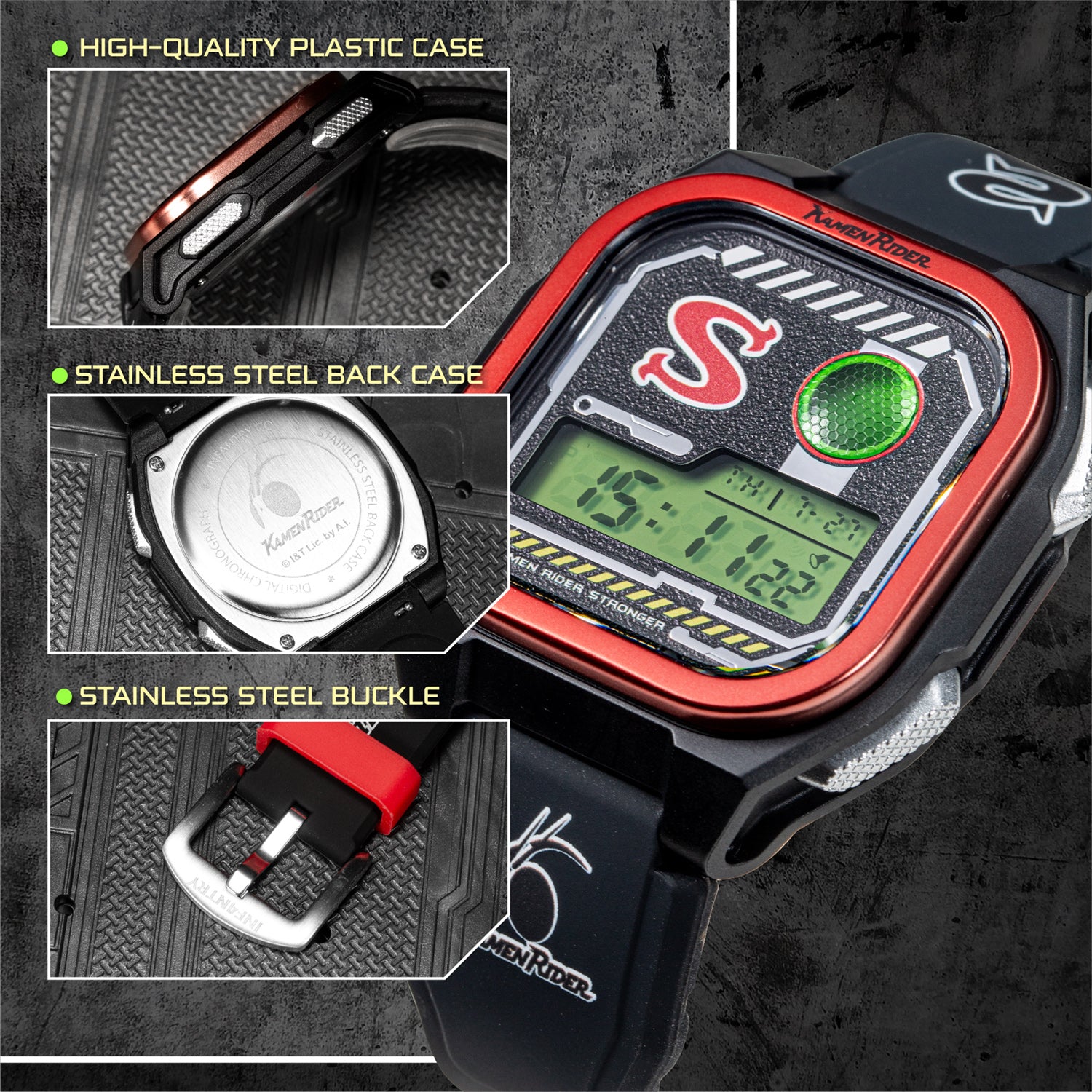kamen rider digital watch vol.3 material INP-KR3.