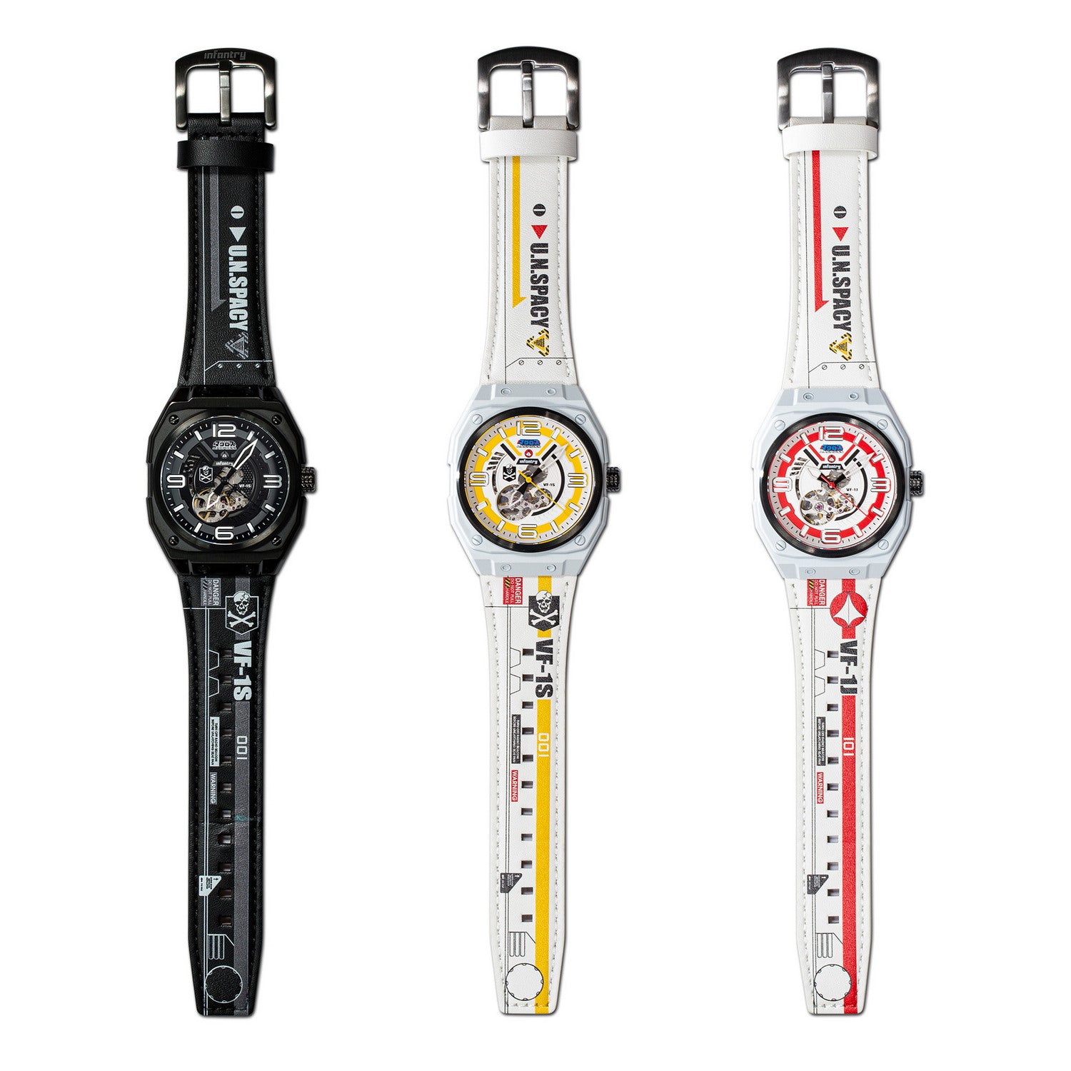 macross robotech modular mechanical watch MOD42-MAC-SET