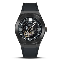 macross robotech modular mechanical watch black MOD42-MAC-SET-BLK-03