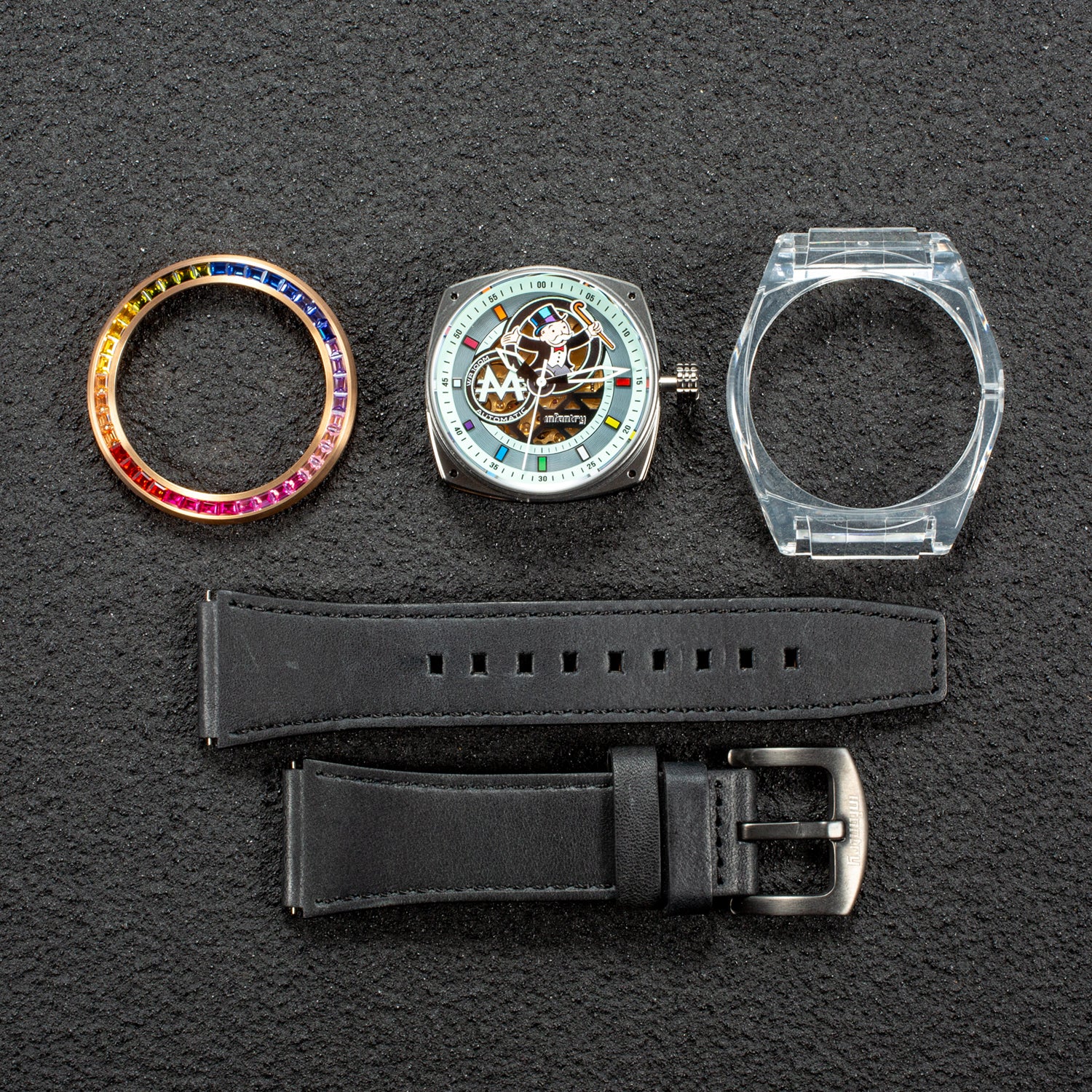 monoply modular automation mechanical watch MOD44-MP-02-06