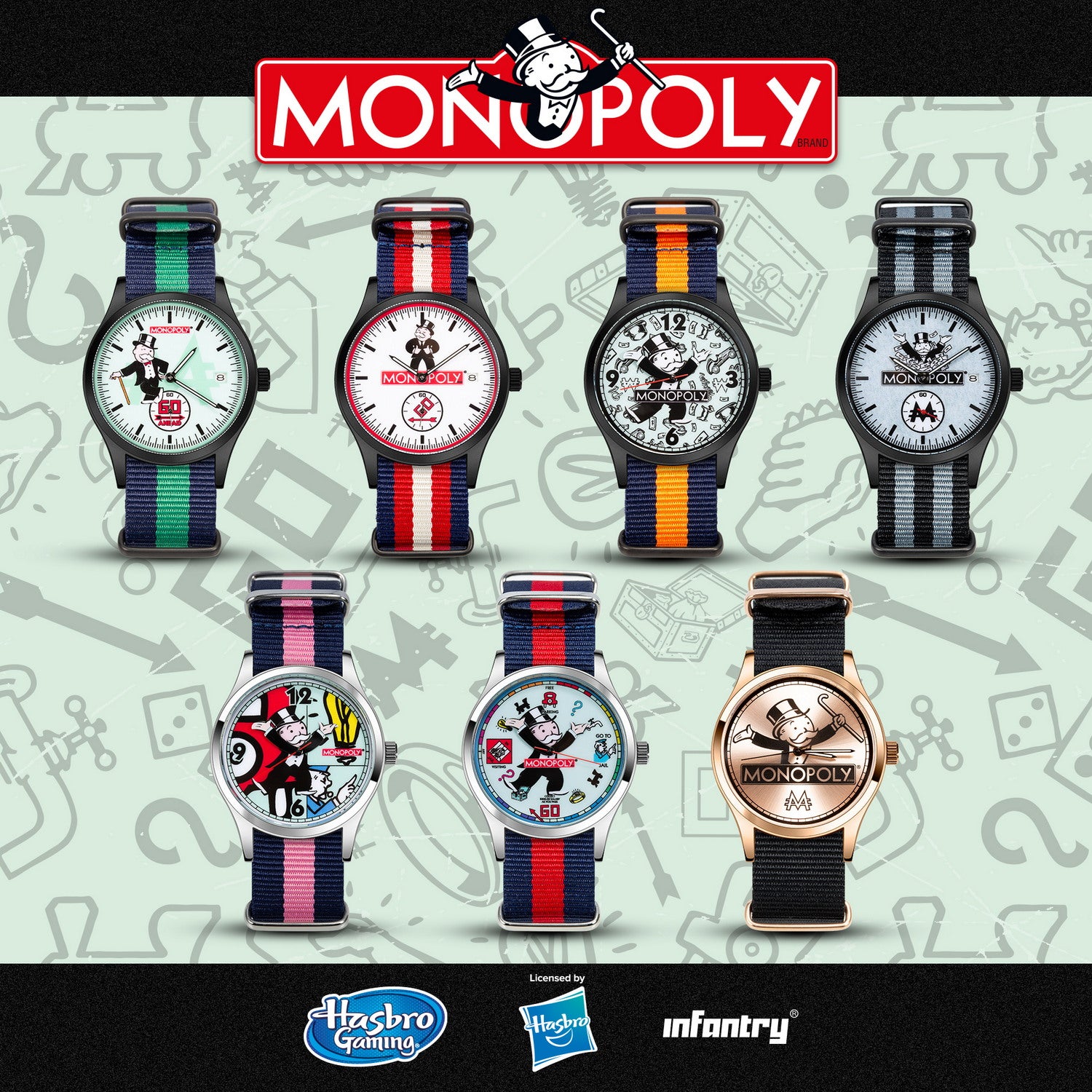 monopoly blind box watch INP-MP-SET