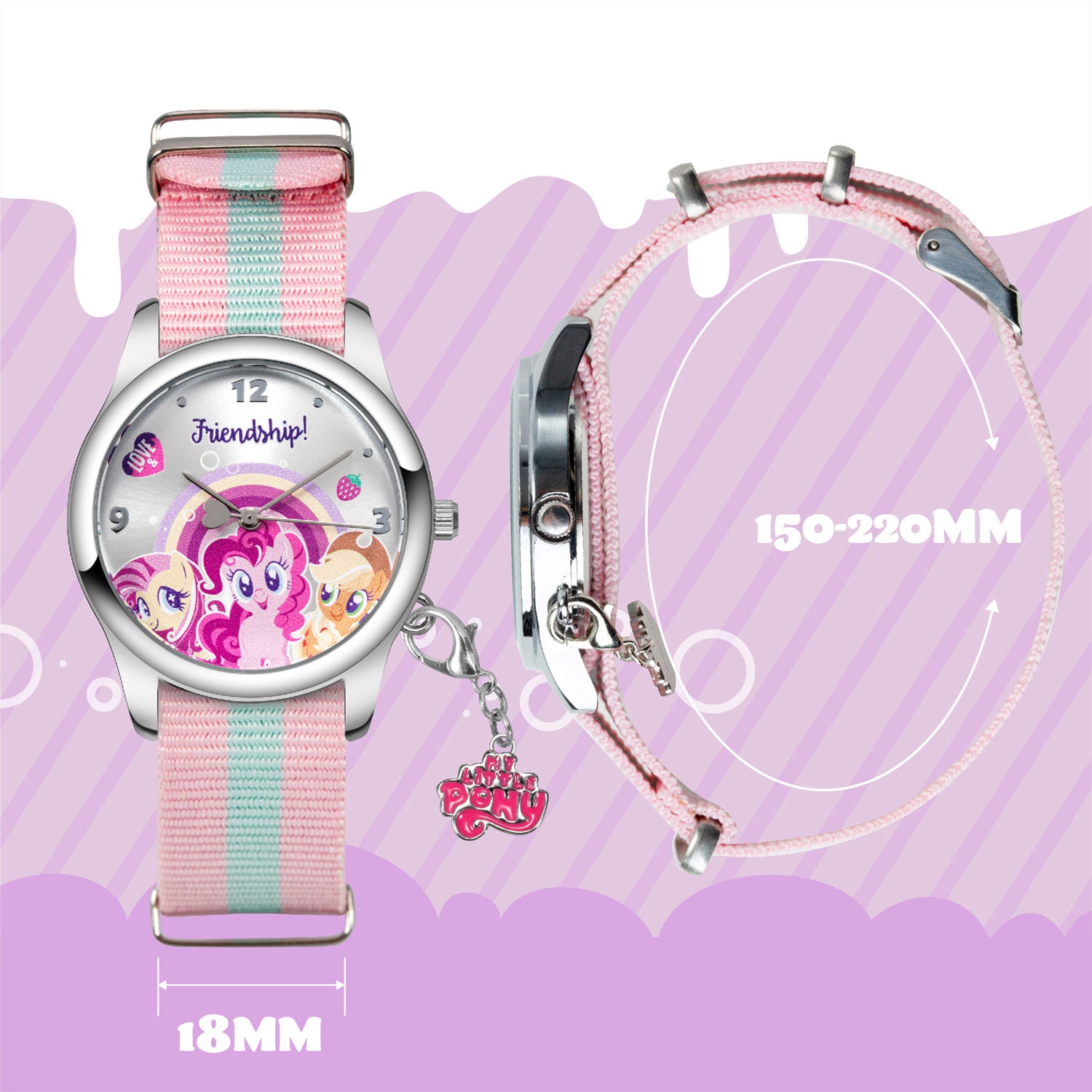my little pony watch size INP-MLPHK-PLS
