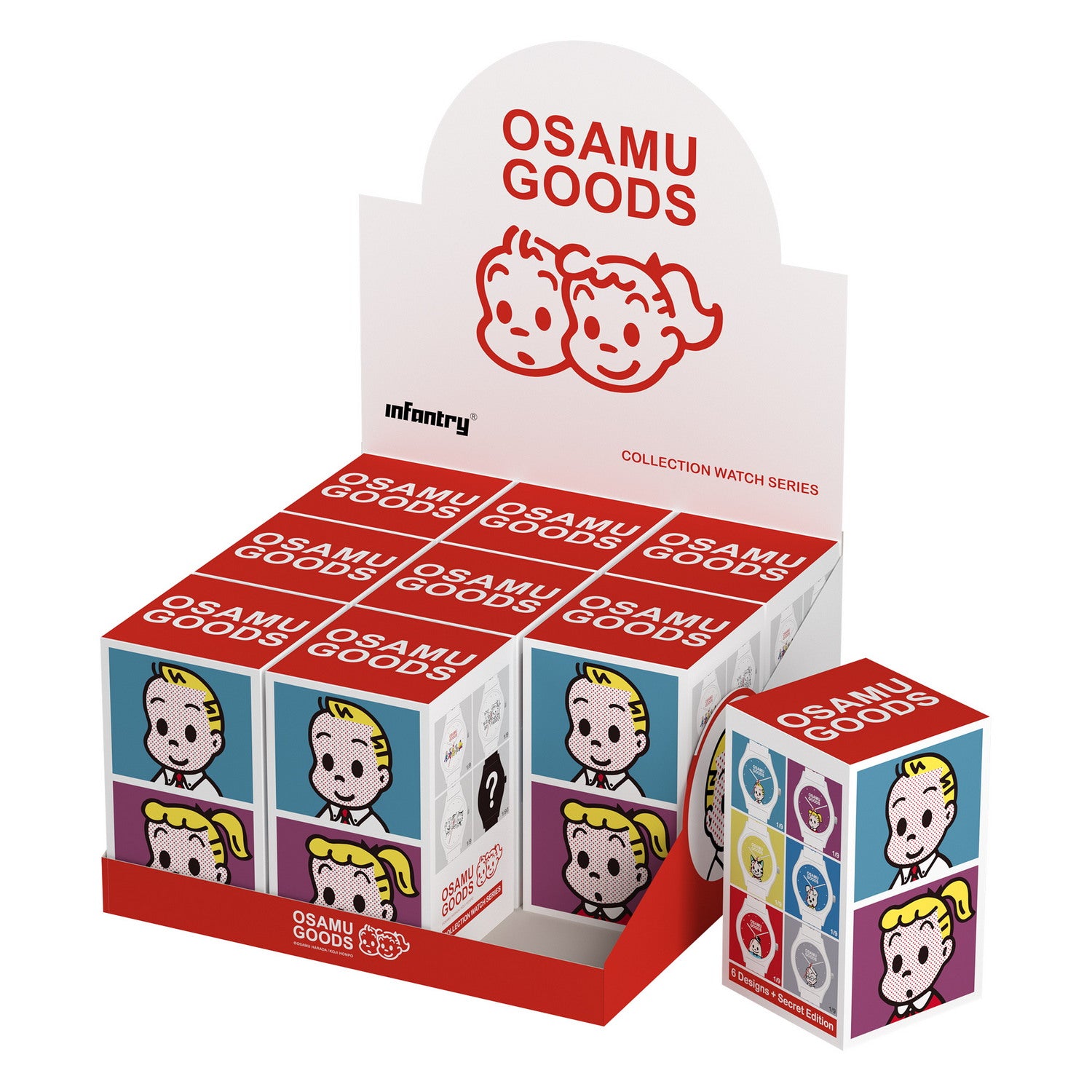 osamu goods blind box watch package INP-OP-MB