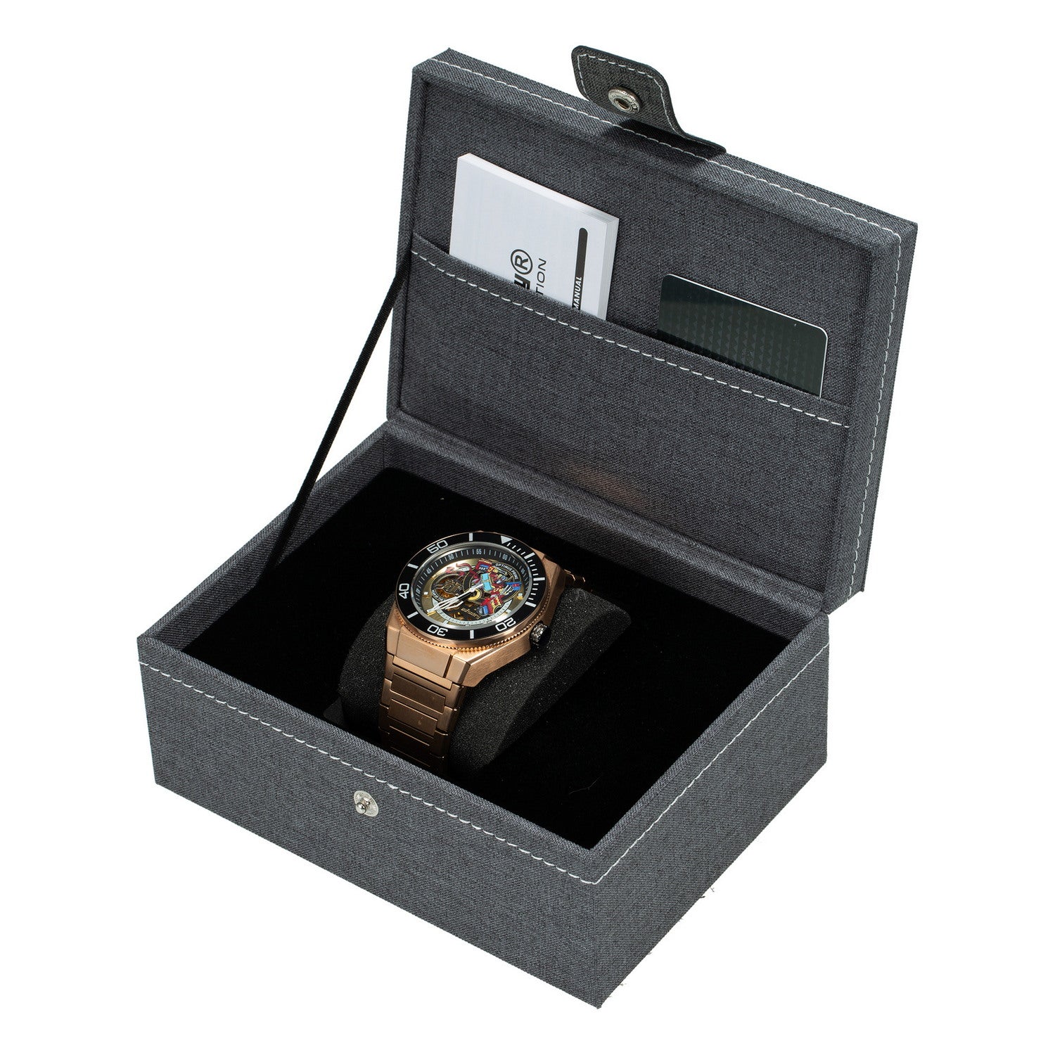 transformer watch modular power of gragon rosegold MOD44-TF-GD-4