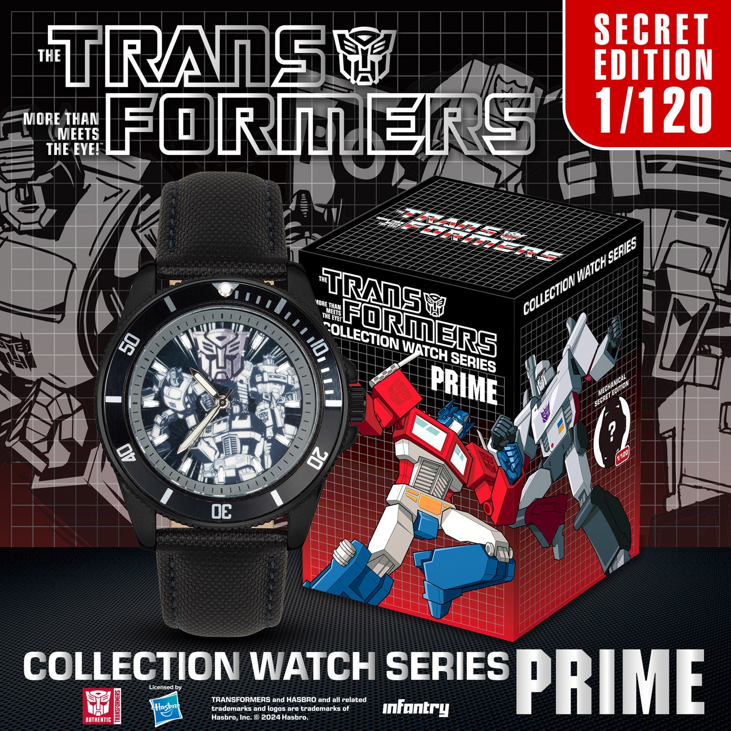 transformers blind box watch special INP-TF-SE