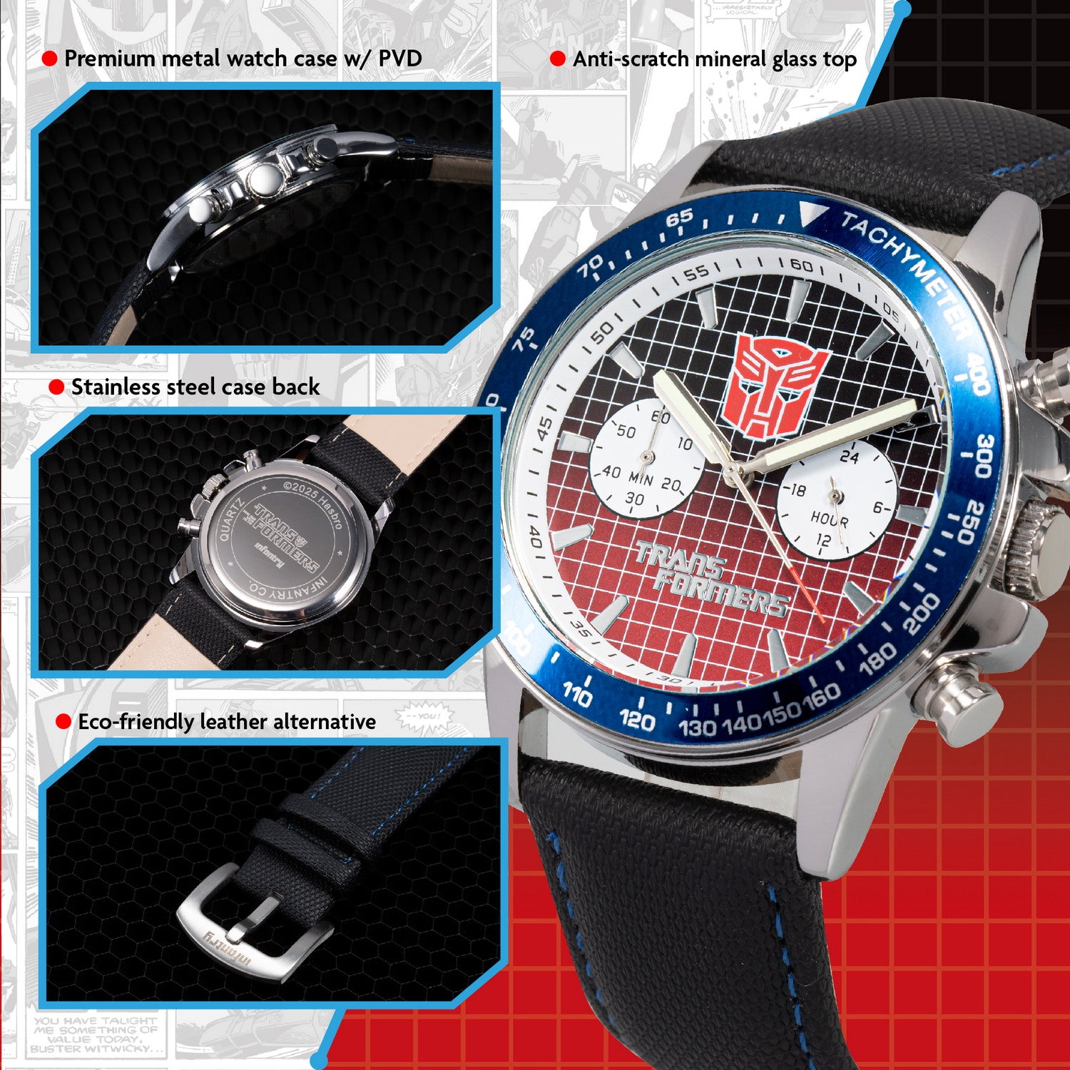 transformers watch material INP-TF-01