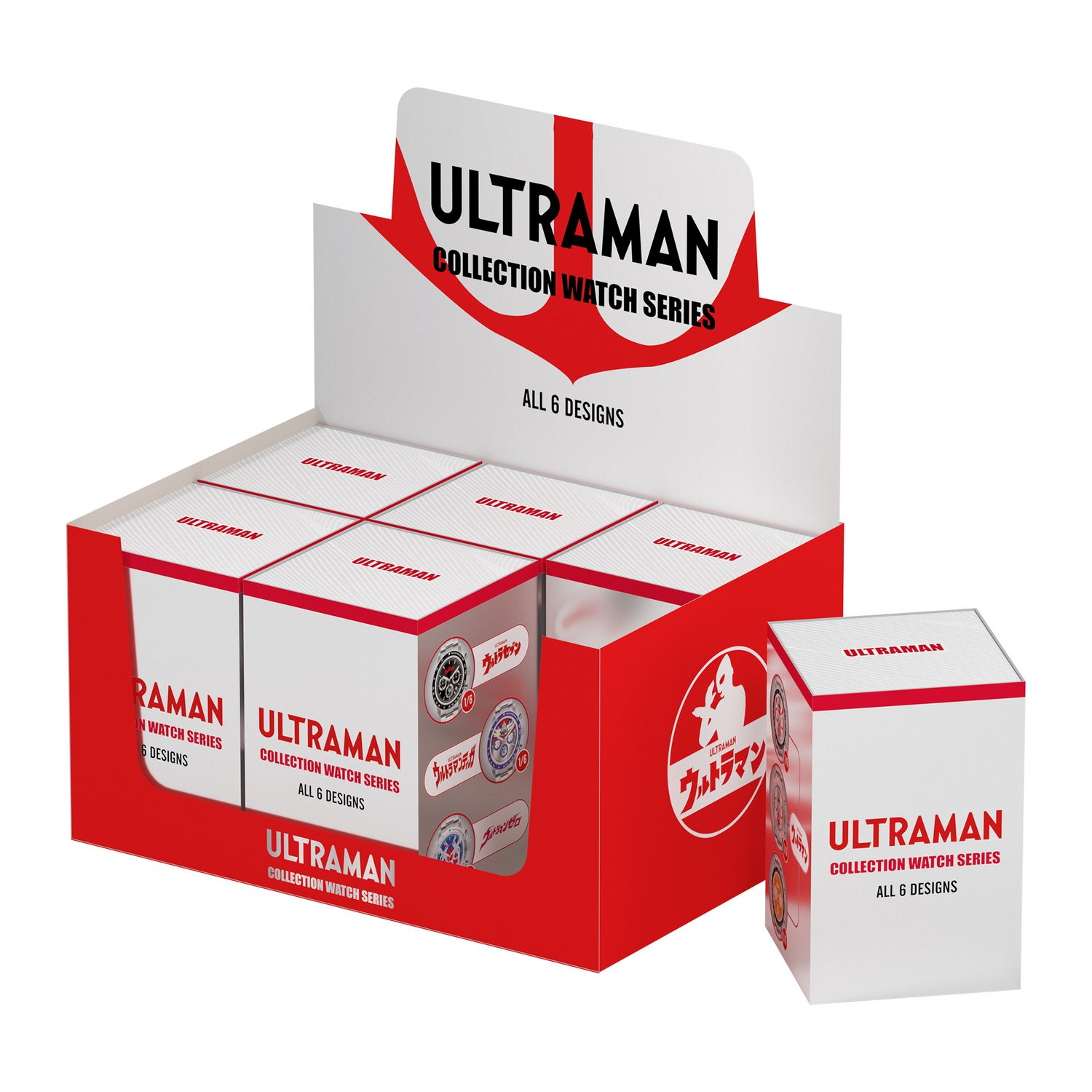 ultraman chronograph wrist watch whole set INP-UM-PRM-SET