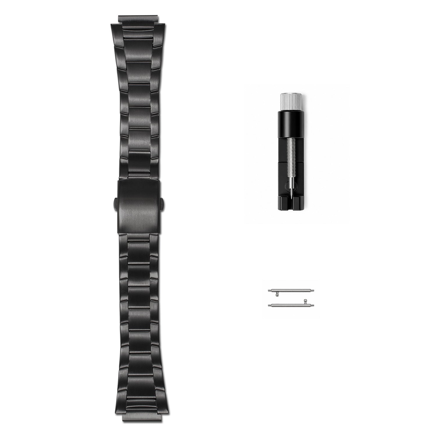 upgrade stainless steel strap black fitting the full Kamen Rider Watch series INP-KR-STP-BK-03